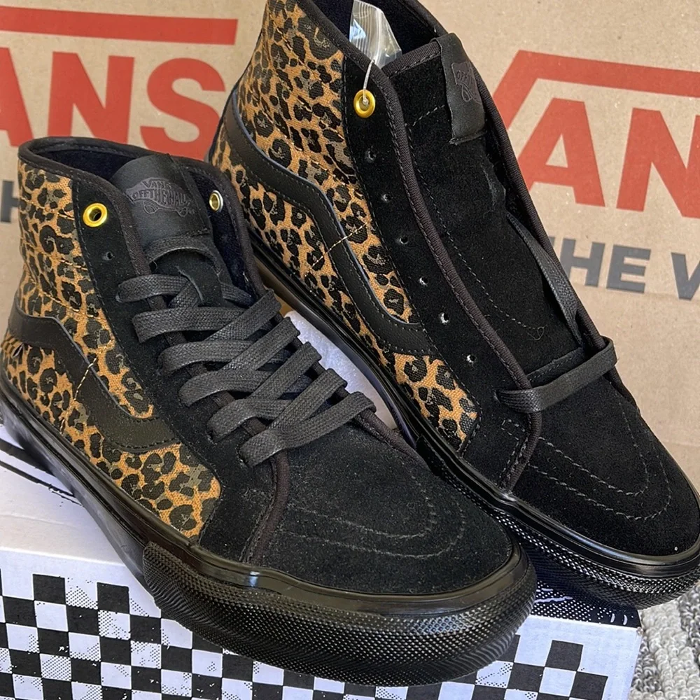 Vans Skate Sk9-Hi Deco Cher Strauberry Cheetah MENS - Picture 7 of 16